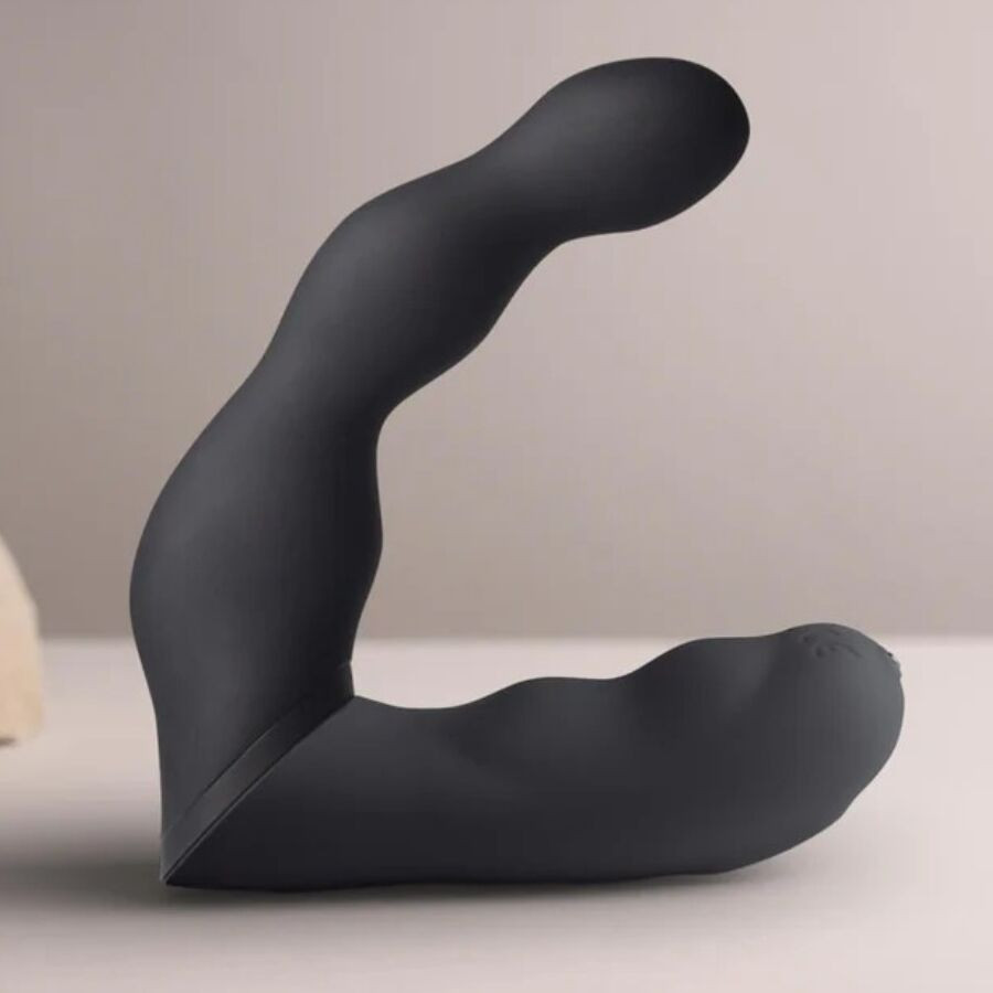 Rocks-Off – fekete prosztata és anál vibrátor adapter - Image 3