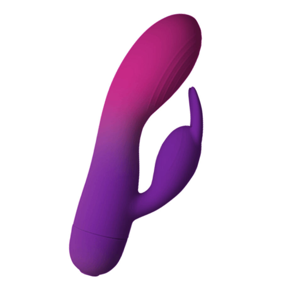 Rocks-Off Glo Girl – prémium nyúl vibrátor lilában