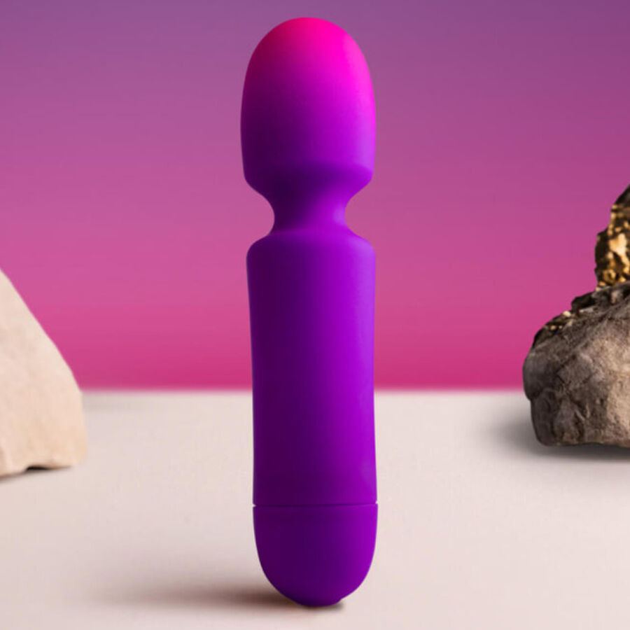 Rocks-Off Glo Girl – mini vibrátor púderlila színben - Image 5