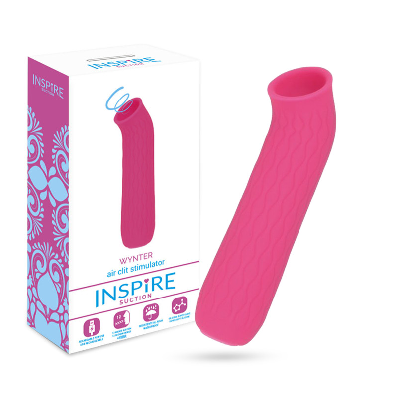 INSPIRE SUCTION – érzékien szívó csiklóizgató, téli rózsaszín