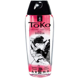 SHUNGA - eper- és pezsgő aroma prémium síkosító