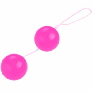 BAILE - PINK Twins Balls – intim gyöngyök pasi és női igényekhez
