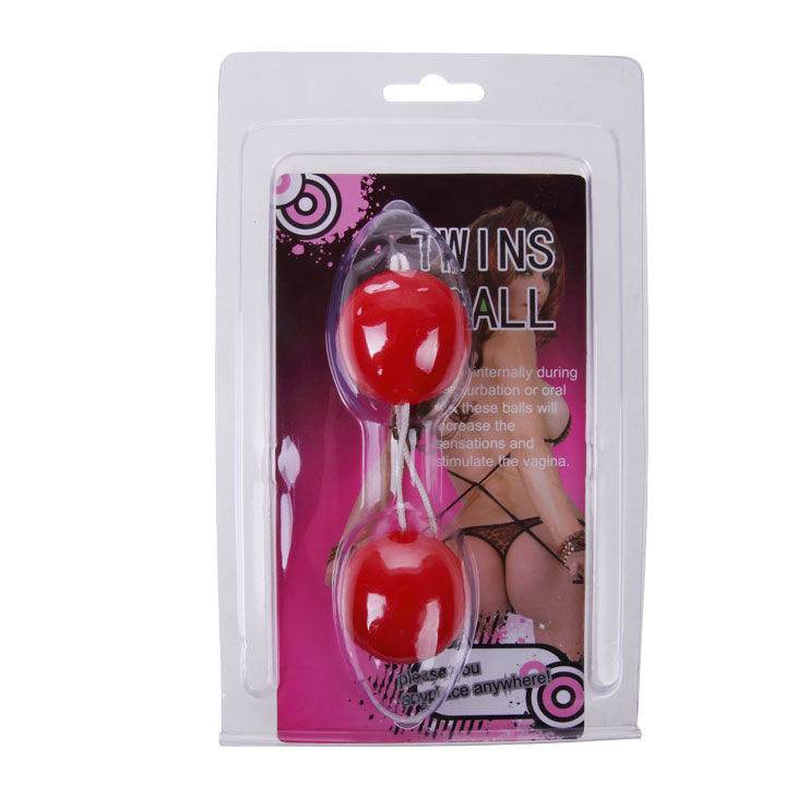BAILE - PINK Twins Balls – intim gyöngyök pasi és női igényekhez - Image 3