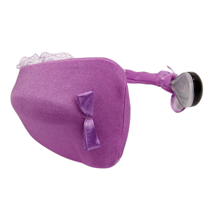 BAILE – vibrátorral ellátott tanga lila távirányítóval - Image 3
