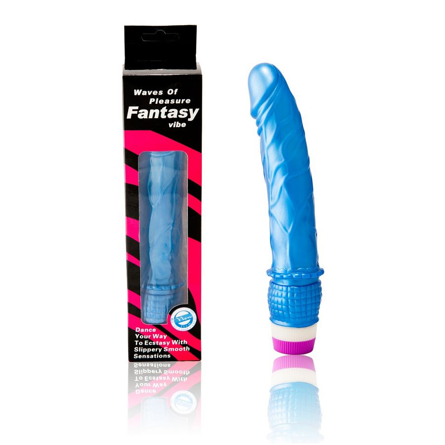 BAILE – 23 cm kék vibrátor az élvezetek hullámaival - Image 2