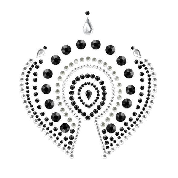 Bijoux Indiscrets – elegáns fekete ezüst intim kiegészítő - Image 3