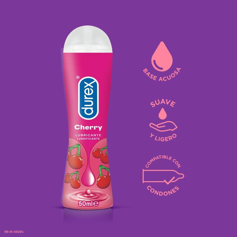 Durex Play Cherry – ízletes cseresznye síkosító 50 ml - Image 2