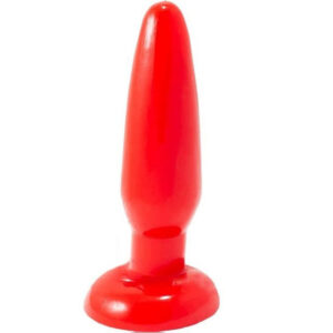 BAILE - prémium kisméretű piros anális dugó 15 cm