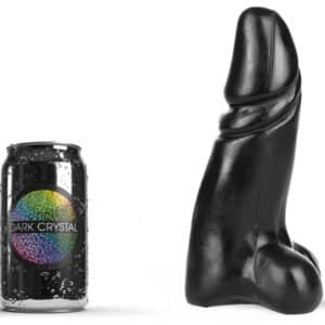 Dildo Santo - prémium, csillogó kristály dildó 17 cm