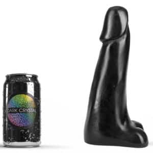 Octavio Dark Crystal – elegáns dildó, 18 x 6 cm