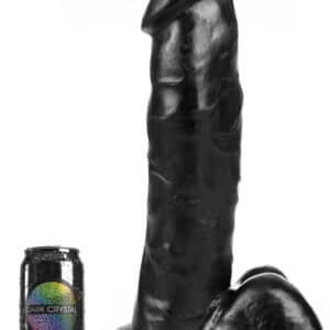 Lyndon Dark Crystal – érzéki dildó 33 cm hosszú