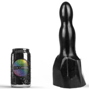 Vegar Dark Crystal – prémium vibráló dildó 17 x 5 cm