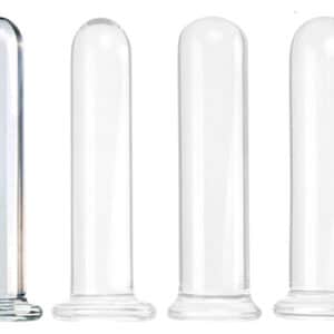 Rookier Glass Plug S – elegáns üveg anál izgató 12 cm