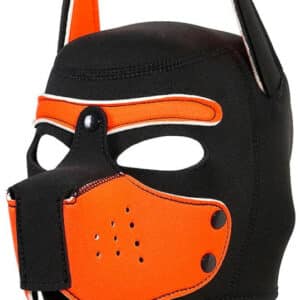 Enjoy Puppy Black-Orange – stílusos balaklava érzéki színekben