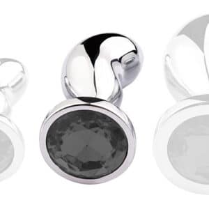 Bijou Bean – elegáns anális plug ezüst színben