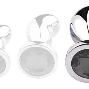 Plug Bijou Bean Silver – prémium anális készülék (L)