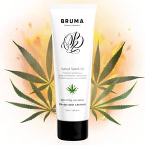 BRUMA - Melegítő csuszanó zselé kannabisz ízben 100 ml
