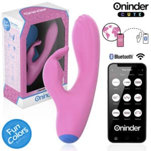 ONINDER CUTE – G-pontos és csikló vibrátor, világméretű app