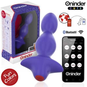 ONINDER CUTE - vibráló anális dugó szerelemhez, app-vel