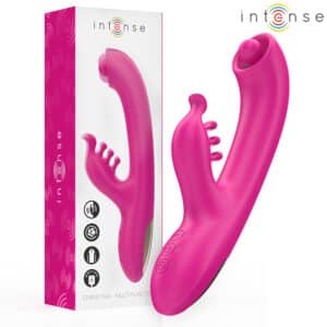 INTENSE - CHRISTINA – prémium multifunkciós nyuszi vibrátor 22,5 cm
