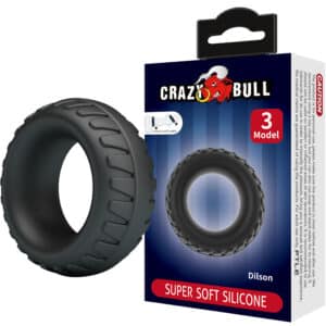 CRAZY BULL – szilikon péniszgyűrű model 3