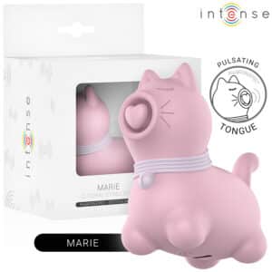 INTENSE - Marie rózsaszín nyelvi izgató pulzáló effektussal