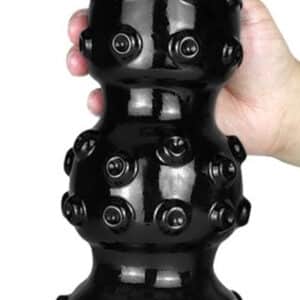 Meteor – prémium vibráló dildó (32 cm, 10 cm)