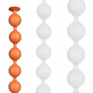 Balls Nocty S – prémium narancssárga maszturbátor 45 cm-en
