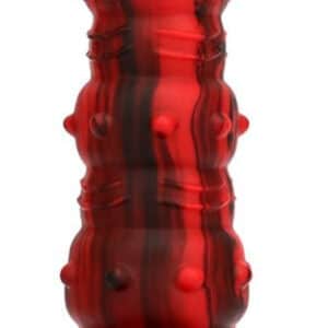 Gode Rastabul – prémium, érzéki vibrátor, 18 cm vörös
