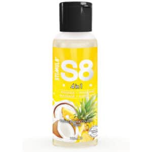 STIMUL8 S8 – 4 az 1-ben Pina Colada intim síkosító 125 ml