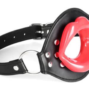 Lips Gag – stílusos fekete-piros szájtartó