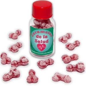 DIABLO PICANTE - eper és cseresznye formájú gyógyszer cukorka