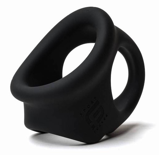 Ballstretcher – fekete herehúzó maszturbátor - Image 4