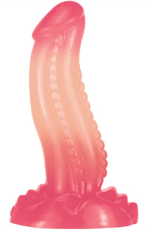 Igriz Dragon – prémium pink dildó, 16 cm hosszú