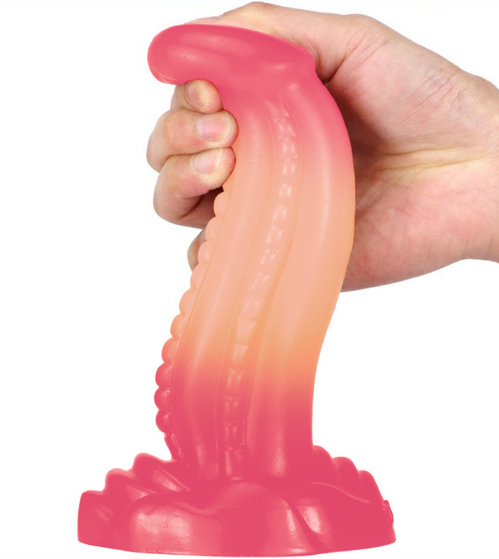 Igriz Dragon – prémium pink dildó, 16 cm hosszú - Image 2