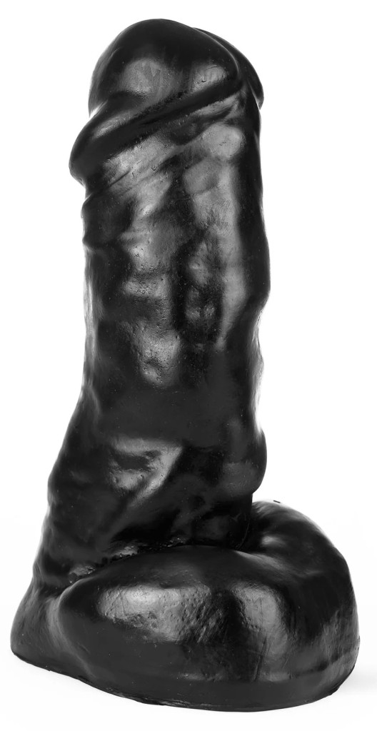 Dildo Neo – prémium sötét kristály, 25 x 11 cm - Image 2