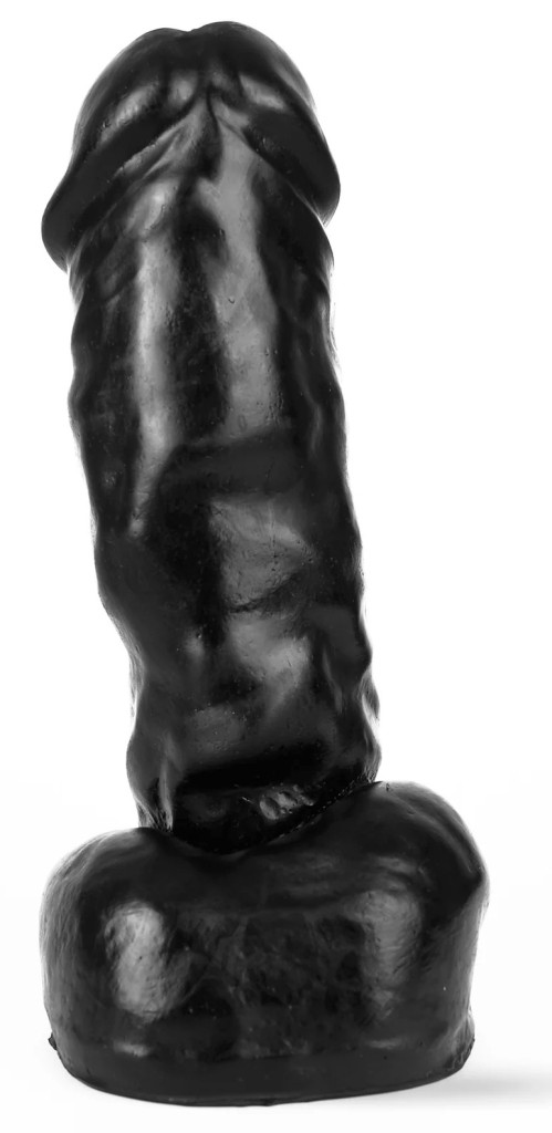 Dildo Neo – prémium sötét kristály, 25 x 11 cm - Image 3