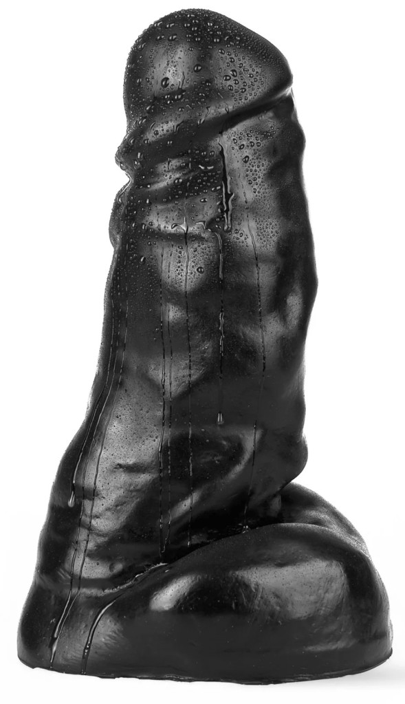 Dildo Neo – prémium sötét kristály, 25 x 11 cm - Image 4