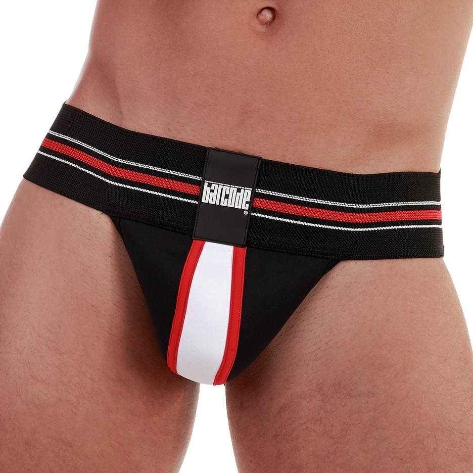 Denis Black-White – stílusos jockstrap prémium élményhez