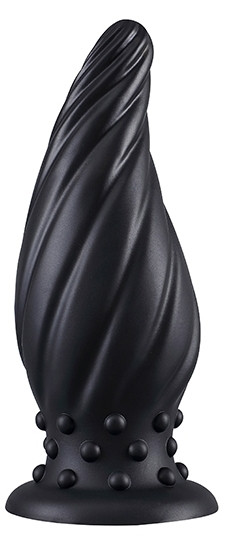 Plug Spiral Pik M – spirális anális kényeztető, fekete - Image 2