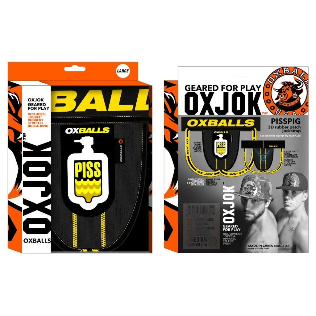 Jockstrap Oxjok – férfi fekete jockstrap prémium anyagból - Image 6