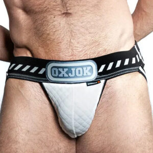 Oxjok Packer White – érzéki jockstrap prémium kivitelben