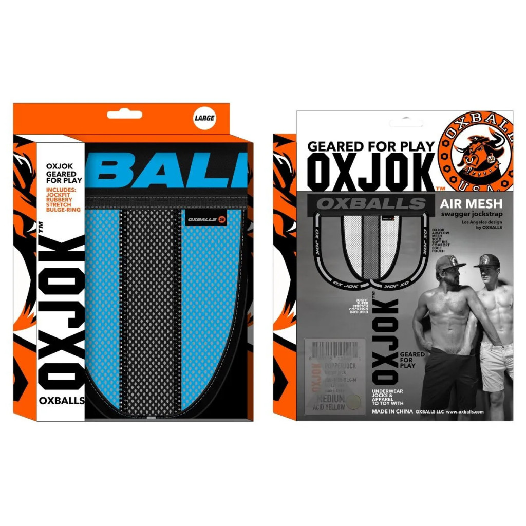 Oxjok Airmesh – kényelmes és stílusos jockstrap kékben - Image 6