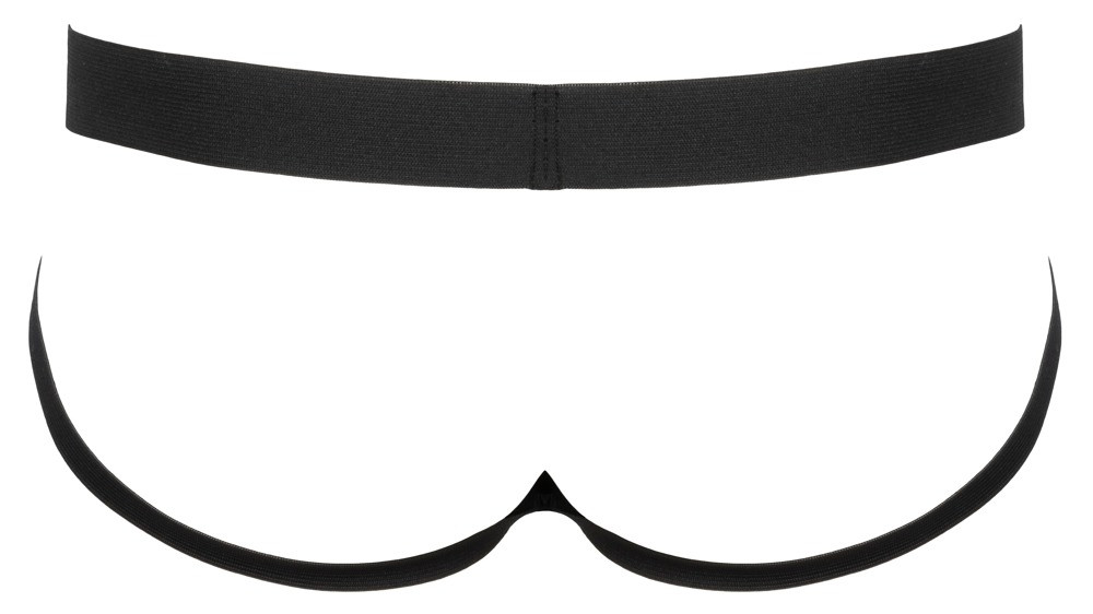 Fekete vinyl jockstrap – stílusos férfi alsónemű - Image 6