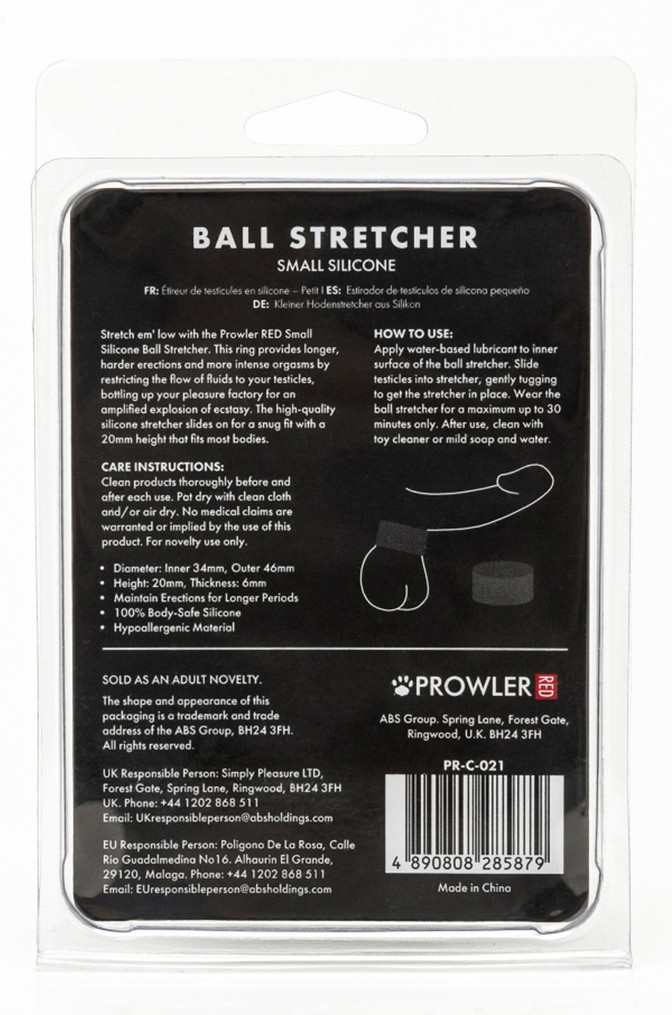 Ballstretcher Stretch S – 35 mm-es prémium herefeszítő, fekete - Image 4