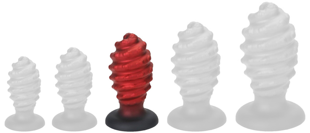 Torsado Plug L – prémium anál dildó 11,5 x 6,3 cm