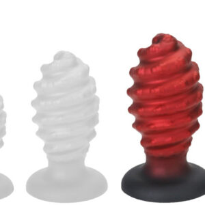 Torsado XL – ívelt prémium anál dugó 12,5 x 7,2 cm