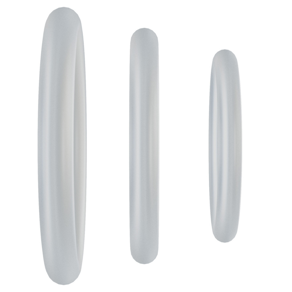 Tri-Pack átlátszó péniszgyűrű szett (3 db) - Image 3