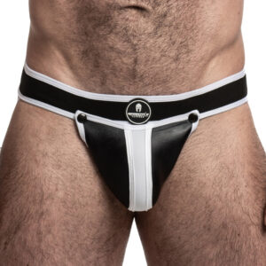 Jockstrap Shell – prémium fekete-fehér jockstrap