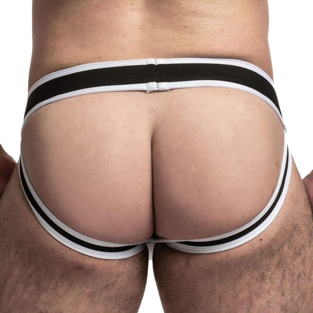 Jockstrap Shell – prémium fekete-fehér jockstrap - Image 2